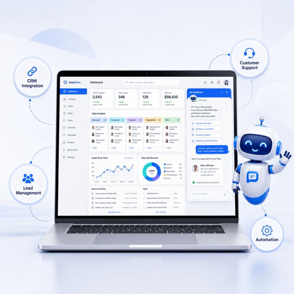 AI chatbot connected to Zendesk, showing instant answers from a product knowledge base.