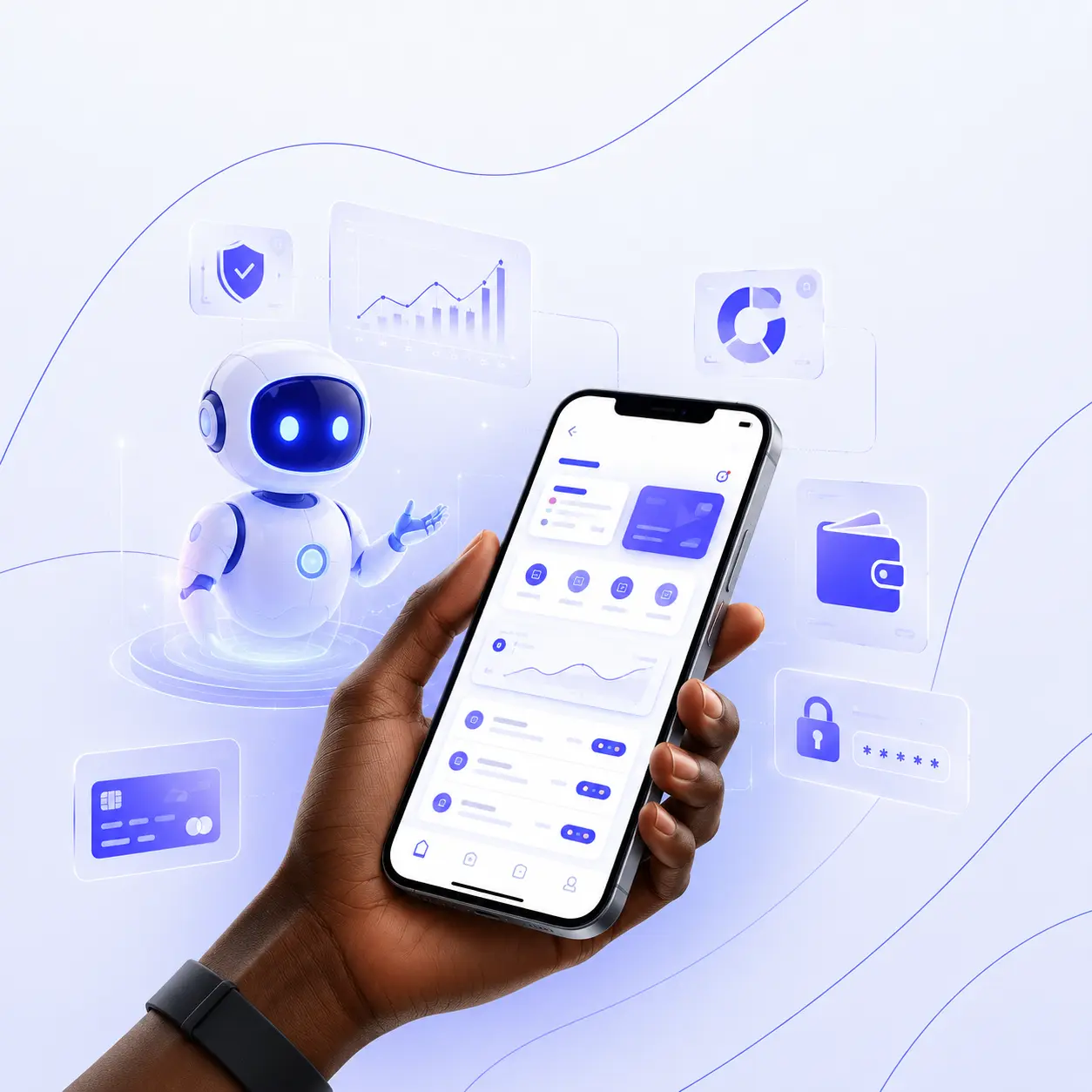 Case study visual for FinTech Platform: Multi-Agent Financial Insights